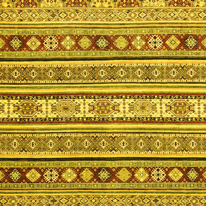 Machine Washable Abstract Yellow Modern Rug, wshabs2428yw