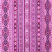 Square Abstract Pink Modern Rug, abs2428pnk