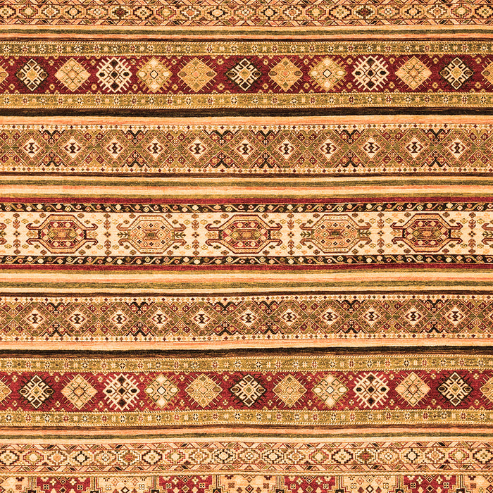 Abstract Orange Modern Rug, abs2428org