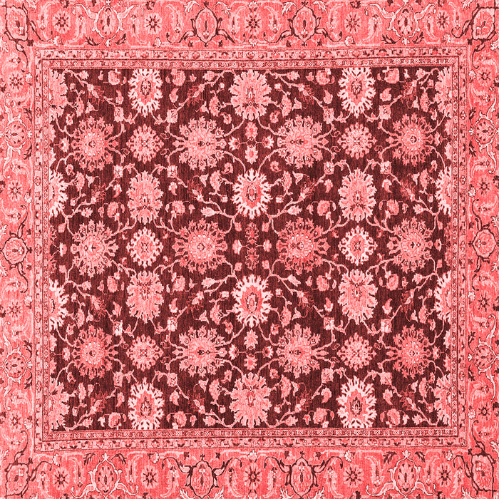 Abstract Red Modern Rug, abs2429red