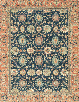 Abstract Brown Modern Rug, abs2429