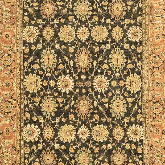 Abstract Brown Modern Rug, abs2429brn