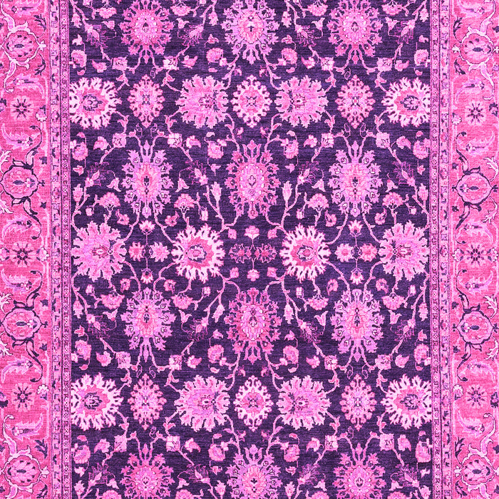 Machine Washable Abstract Pink Modern Rug, wshabs2429pnk