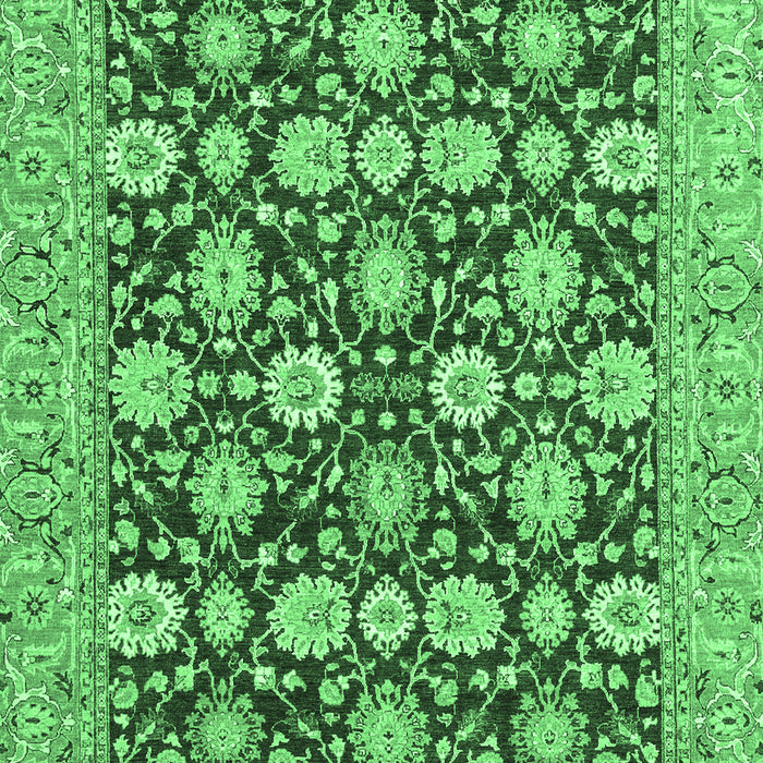 Abstract Emerald Green Modern Rug, abs2429emgrn