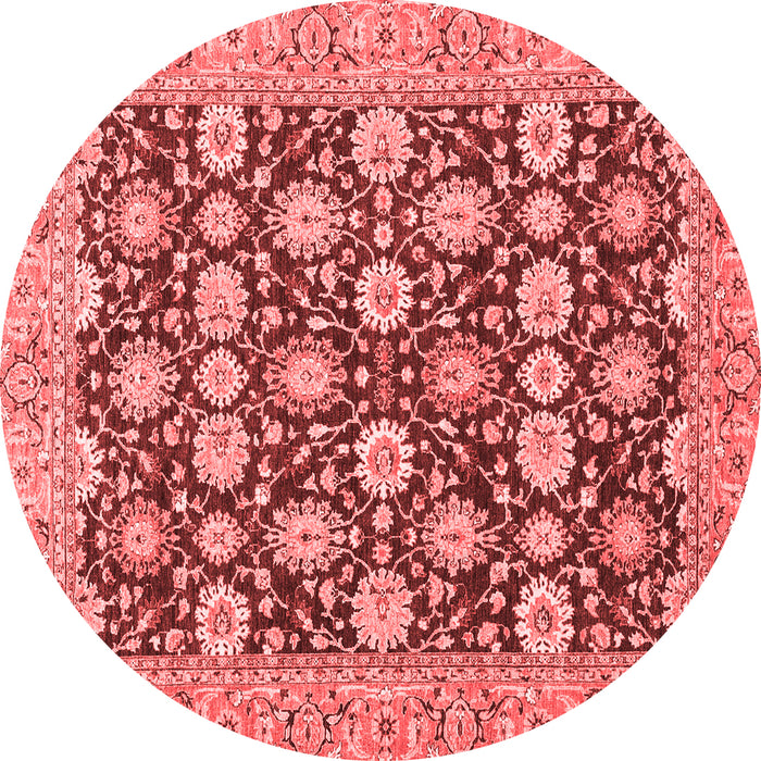 Abstract Red Modern Rug, abs2429red