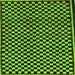 Square Machine Washable Checkered Green Modern Area Rugs, wshabs242grn