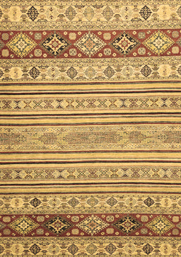 Abstract Brown Modern Rug, abs2430brn