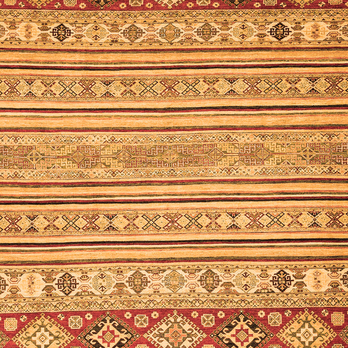 Abstract Orange Modern Rug, abs2430org