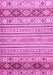 Abstract Pink Modern Rug, abs2430pnk