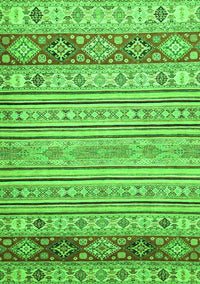 Abstract Green Modern Rug, abs2430grn