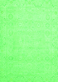 Abstract Green Modern Rug, abs2431grn