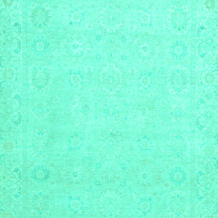 Machine Washable Abstract Turquoise Modern Area Rugs, wshabs2431turq