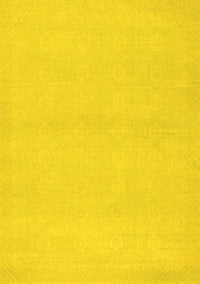 Abstract Yellow Modern Rug, abs2432yw