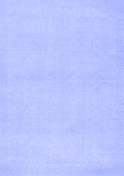 Abstract Blue Modern Rug, abs2432blu