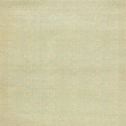 Square Machine Washable Abstract Brown Gold Rug, wshabs2432