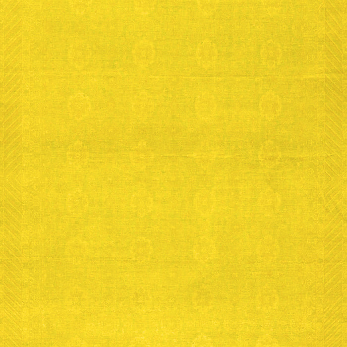 Machine Washable Abstract Yellow Modern Rug, wshabs2432yw
