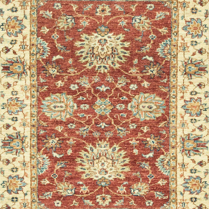 Machine Washable Abstract Brown Gold Rug, wshabs2433