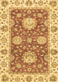 Oriental Brown Traditional Rug, abs2433brn