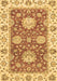 Oriental Brown Traditional Rug, abs2433brn