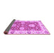 Sideview of Oriental Purple Traditional Rug, abs2433pur