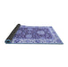 Sideview of Oriental Blue Traditional Rug, abs2433blu