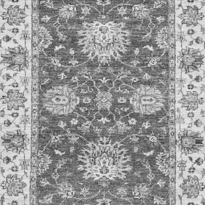 Machine Washable Oriental Gray Traditional Rug, wshabs2433gry