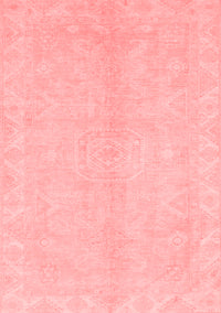 Abstract Red Modern Rug, abs2434red