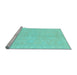 Sideview of Machine Washable Abstract Light Blue Modern Rug, wshabs2434lblu