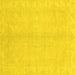 Square Machine Washable Abstract Yellow Modern Rug, wshabs2434yw