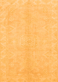 Abstract Orange Modern Rug, abs2434org