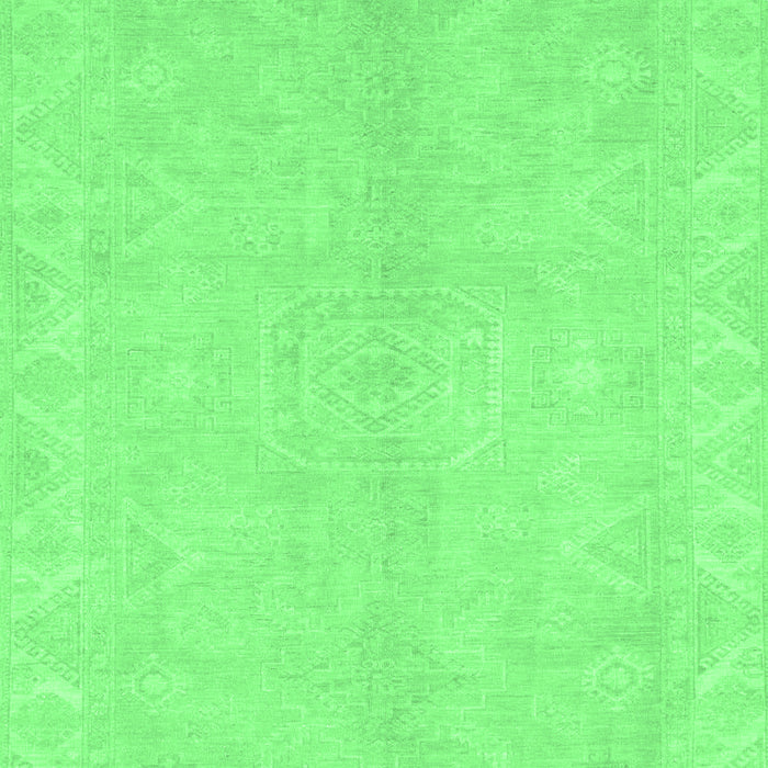 Machine Washable Abstract Emerald Green Modern Area Rugs, wshabs2434emgrn