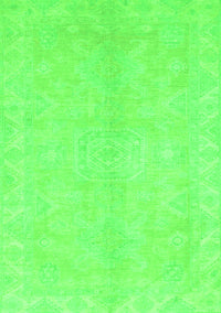 Abstract Green Modern Rug, abs2434grn