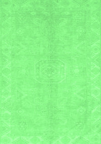 Abstract Emerald Green Modern Rug, abs2434emgrn