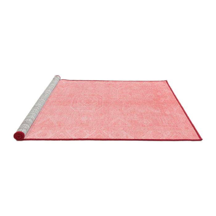 Modern Red Washable Rugs
