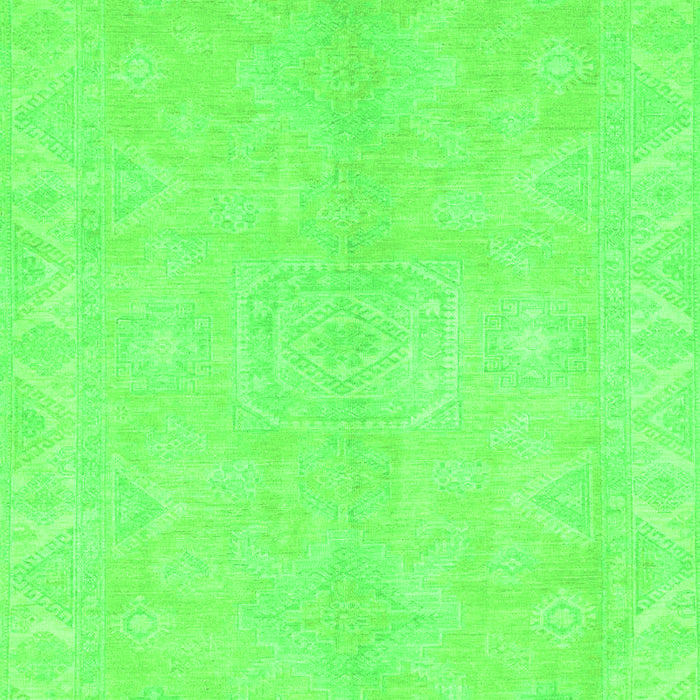 Machine Washable Abstract Green Modern Area Rugs, wshabs2434grn