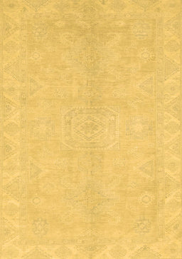Abstract Brown Modern Rug, abs2434brn