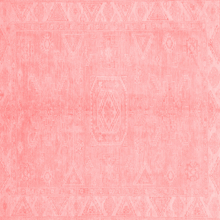 Abstract Red Modern Rug, abs2434red