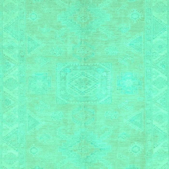Machine Washable Abstract Turquoise Modern Area Rugs, wshabs2434turq