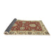 Sideview of Abstract Chestnut Red Oriental Rug, abs2435