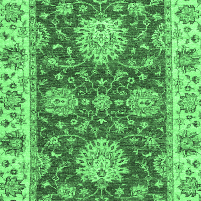 Oriental Emerald Green Traditional Rug, abs2435emgrn