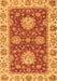 Oriental Orange Traditional Rug, abs2435org