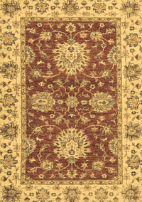 Oriental Brown Traditional Rug, abs2435brn