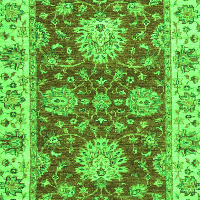 Oriental Green Traditional Rug, abs2435grn