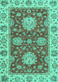 Oriental Turquoise Traditional Rug, abs2435turq