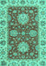 Oriental Turquoise Traditional Rug, abs2435turq