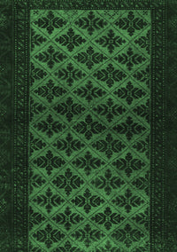 Abstract Emerald Green Modern Rug, abs2436emgrn