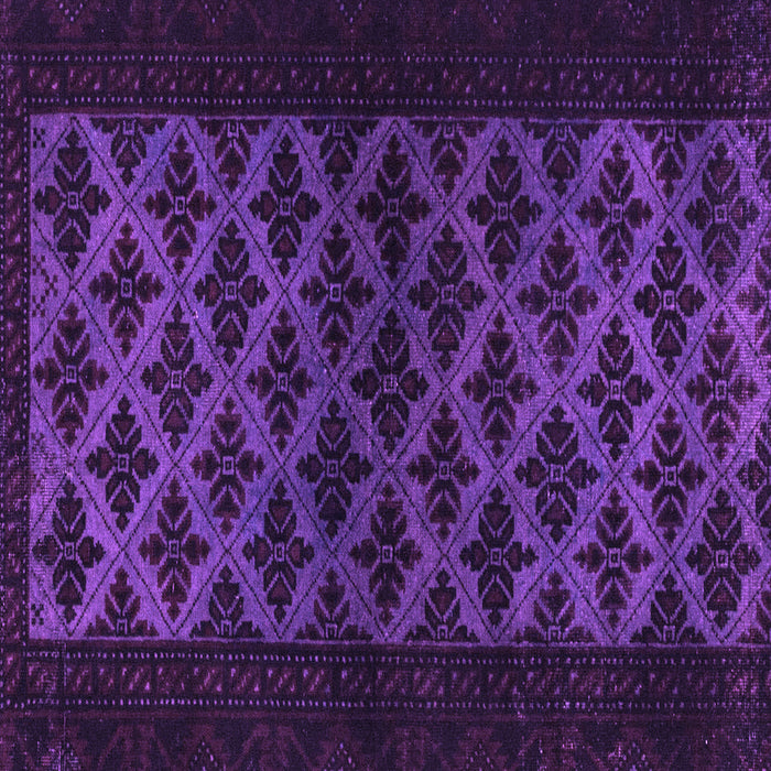 Square Machine Washable Abstract Purple Modern Area Rugs, wshabs2436pur