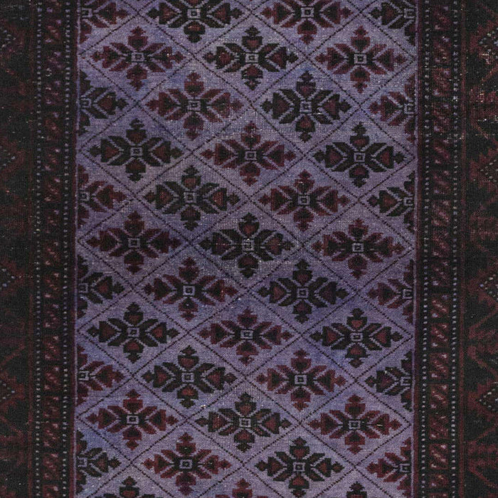 Machine Washable Abstract Plum Purple Rug, wshabs2436