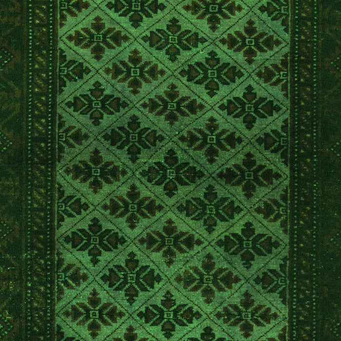 Machine Washable Abstract Green Modern Area Rugs, wshabs2436grn