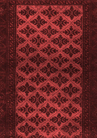 Abstract Red Modern Rug, abs2436red